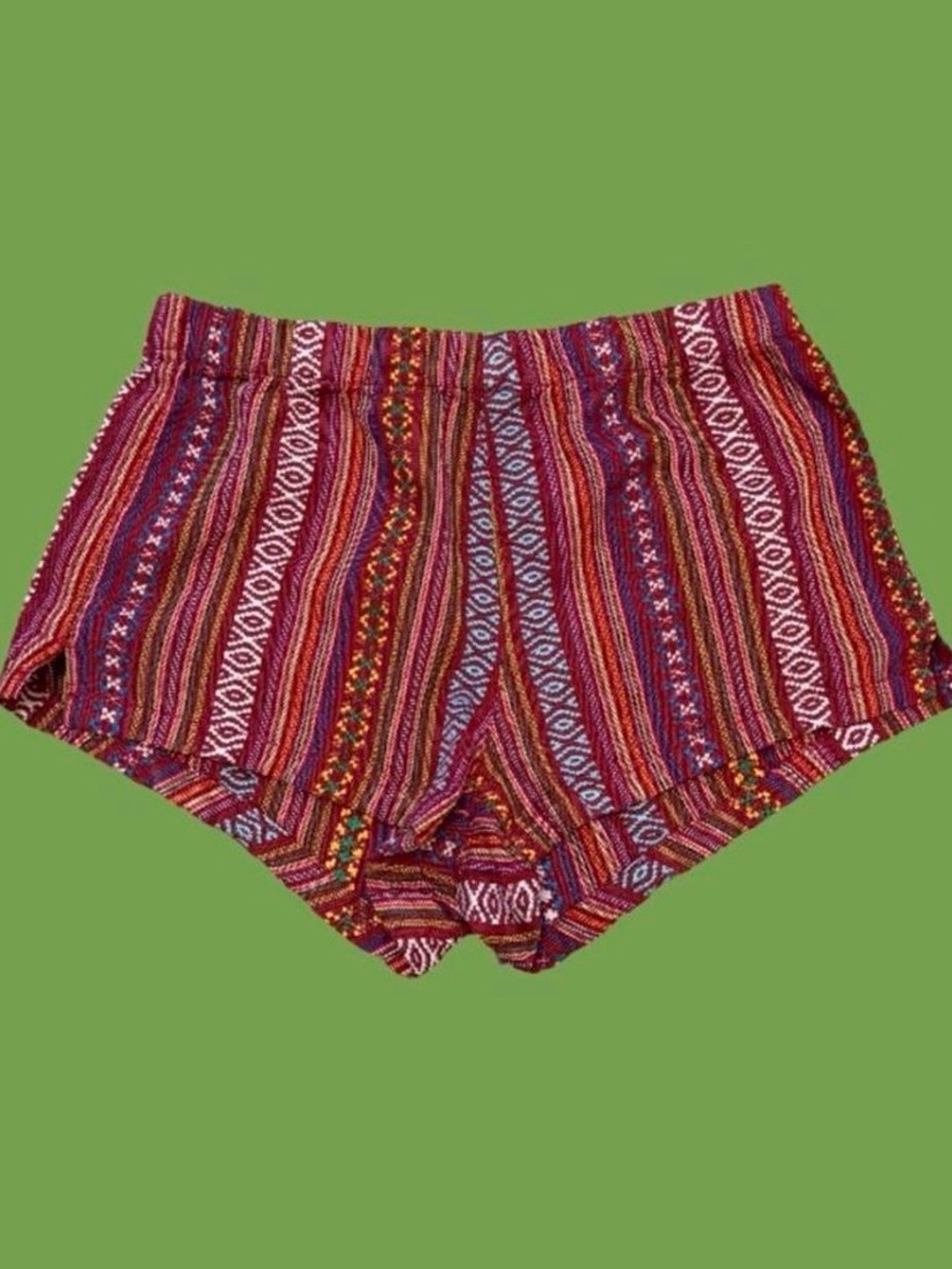 Multicolor Boho Shorts